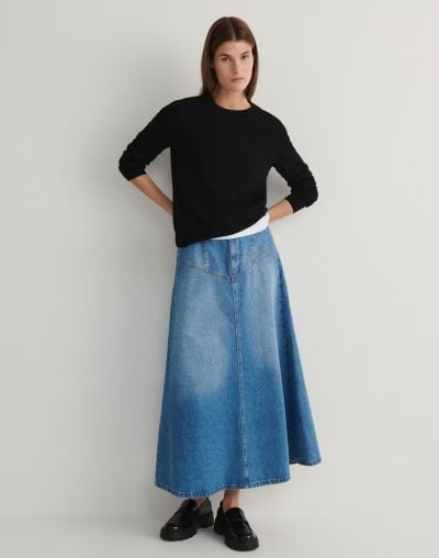 Denimrok-maxi