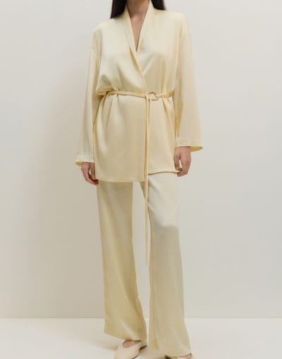 Blazer-set-butter-yellow