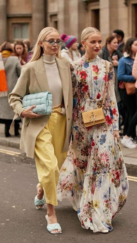 modest look
